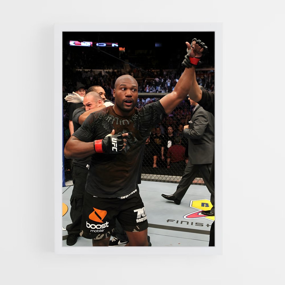 Poster Quinton rampage – affiche MMA (vue 3)